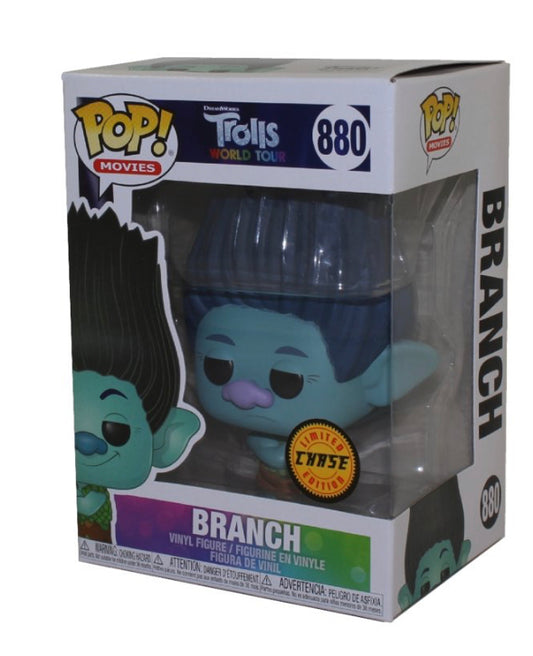 Pop Movies Trolls World Tour 880 Limited Edition Chase Branch Funko