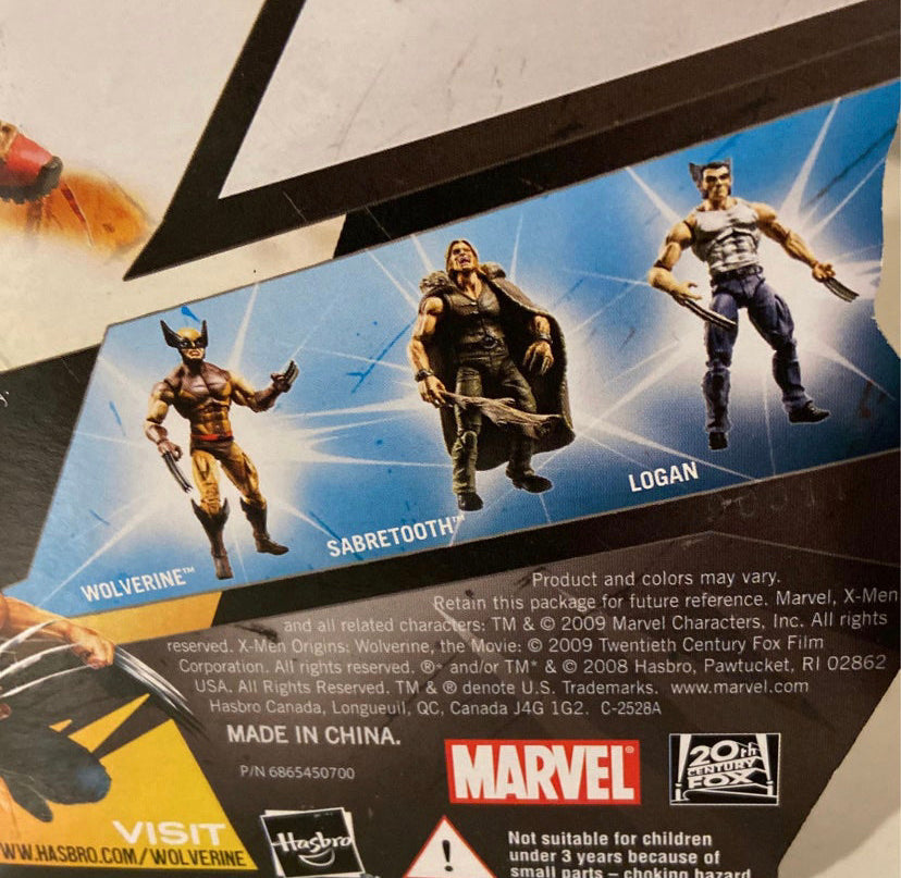 New X-Men Origins Wolverine Comic Series 2009 Action Figure Deadpool by X-Men W