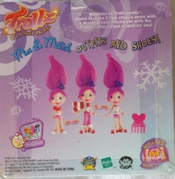 AMETHYST VAN DER TROLL TROLLZ DOLL SPELL-TASTIC SNOW COLLECTION