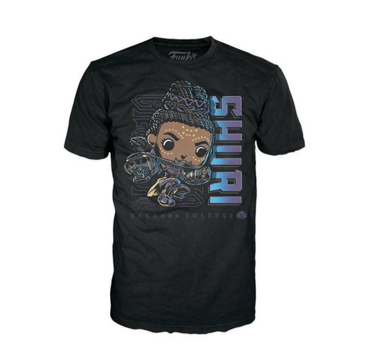 Funko POP! Marvel Collector's Box: Black Panther - Shuri Glows in the dark (Target Exclusive) Legacy  shirt M