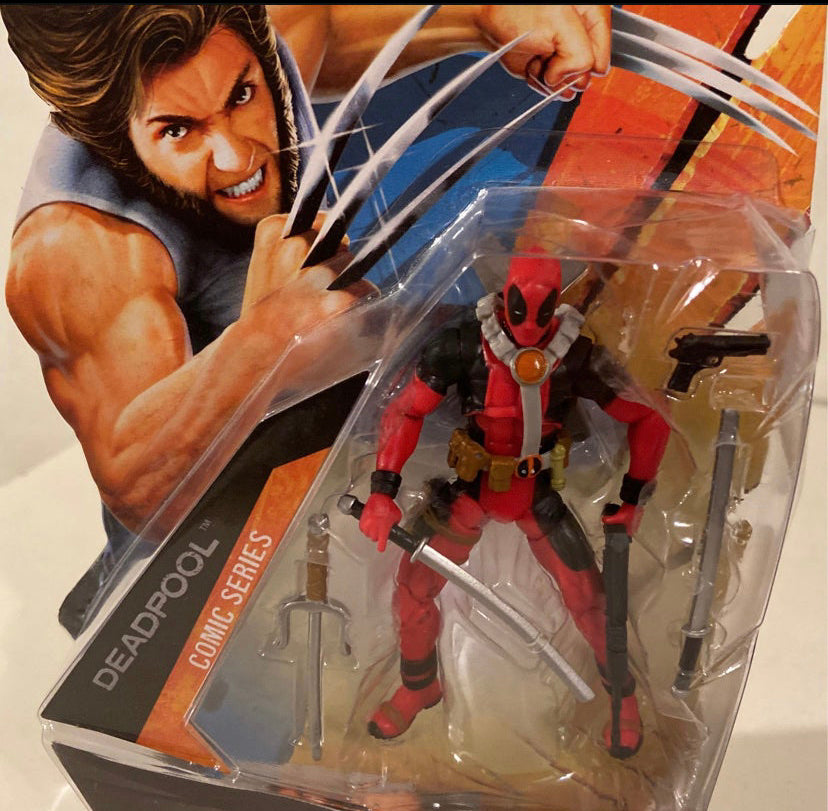 New X-Men Origins Wolverine Comic Series 2009 Action Figure Deadpool by X-Men W