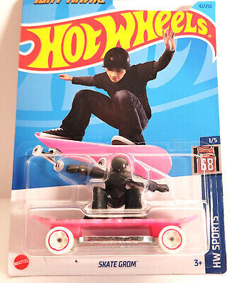  Hot Wheels - Skate GROM - HW Sports 1/5 - Pink - 2023