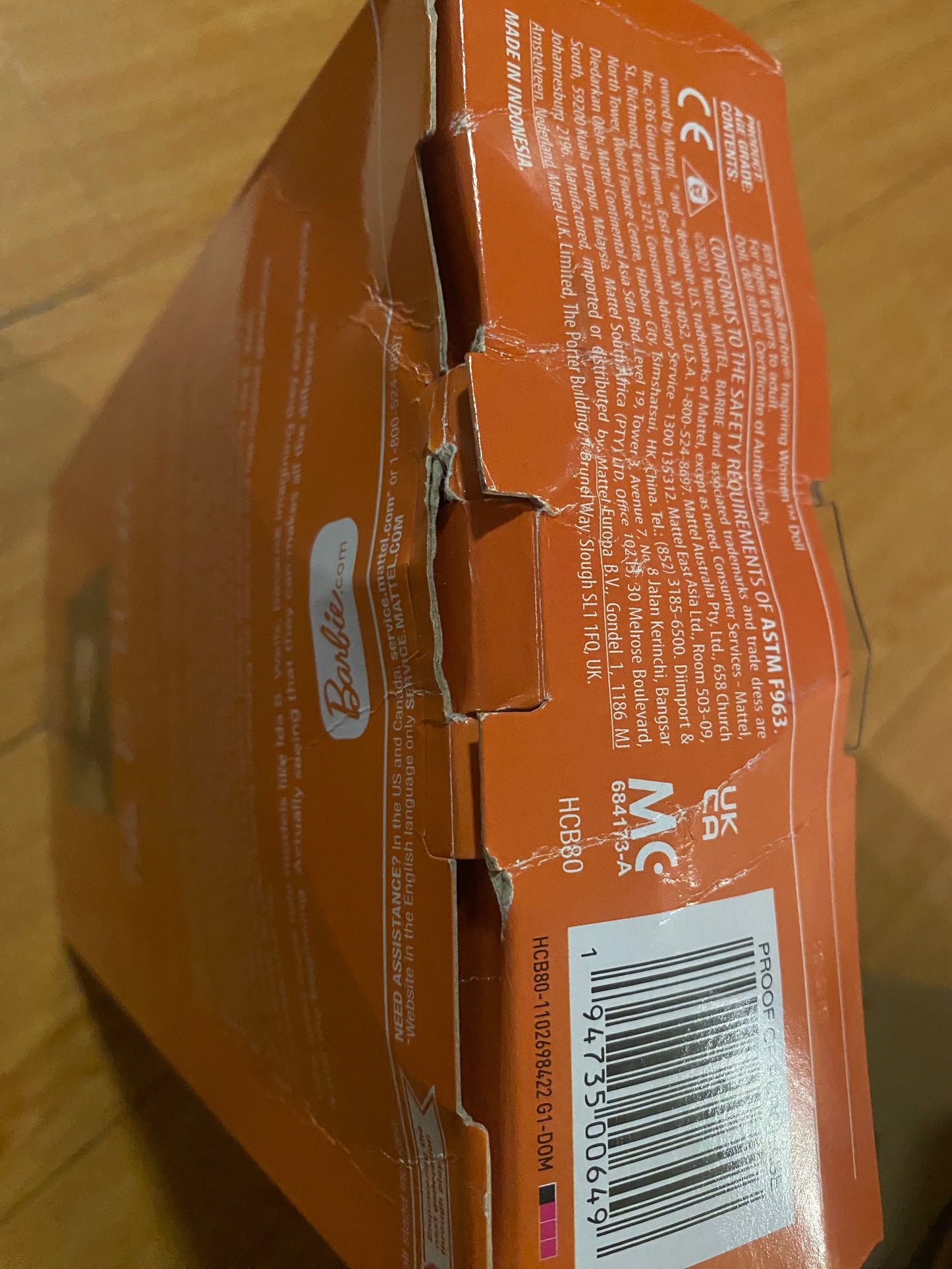 New!! Ida B. Wells Barbie Inspiring Women Doll -some Damage-