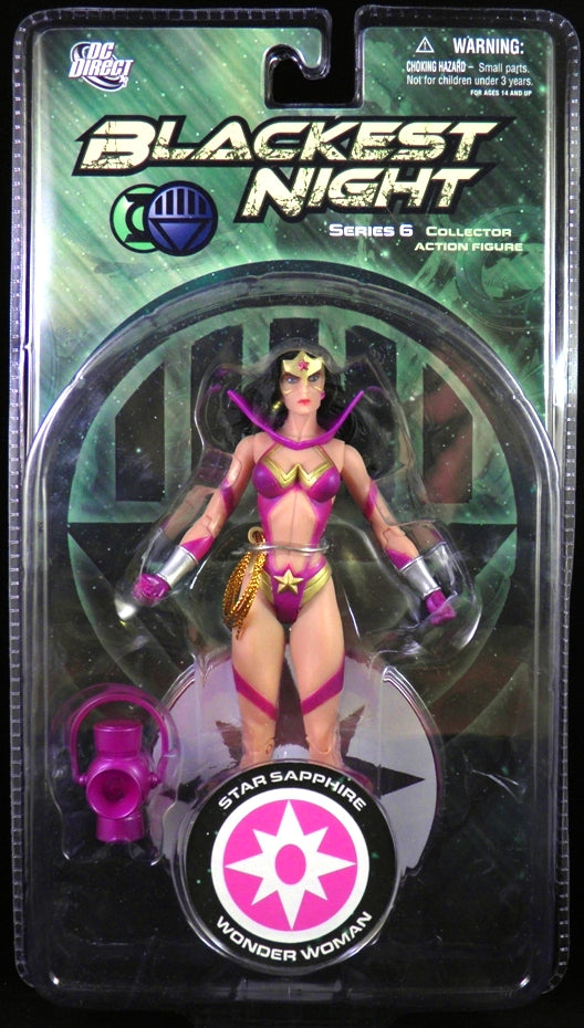 New!! Blackest night Star Sapphire Wonder Woman DC Direct