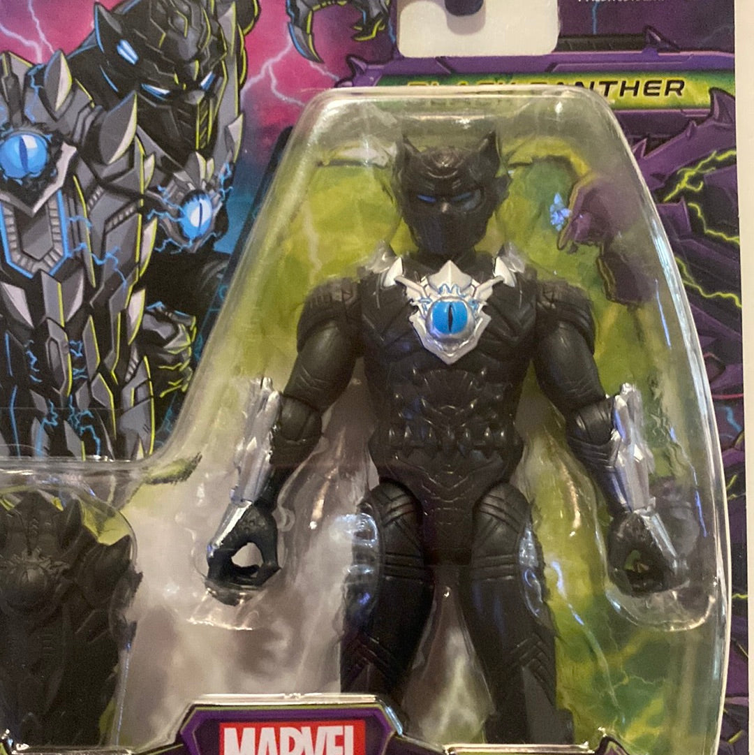 Marvel Avengers Mech Strike Monster Hunters Black Panther 6-Inch Action Figure