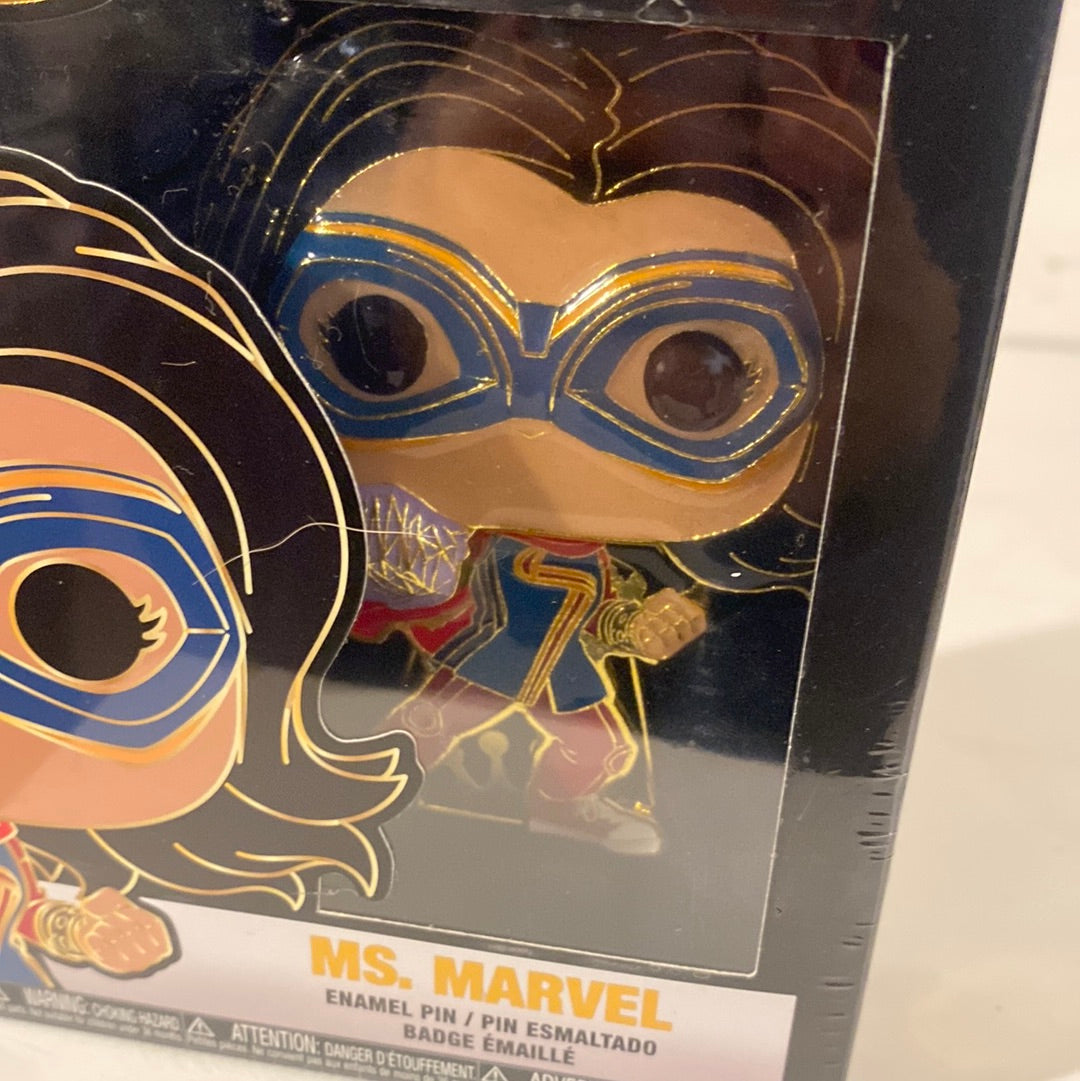 Funko Ms Marvel Enamel Pin Oversized 3.5 Inch Marvel POP! SE NEW Sealed