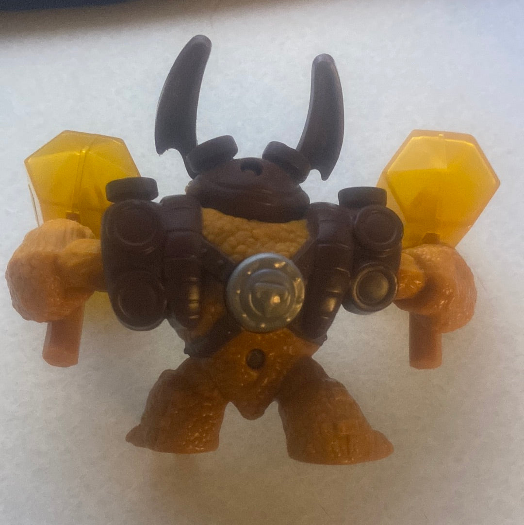 Activision Skylander McDonalds Happy Meal Toy 2015 Brown Wallop #1 Figure Toy