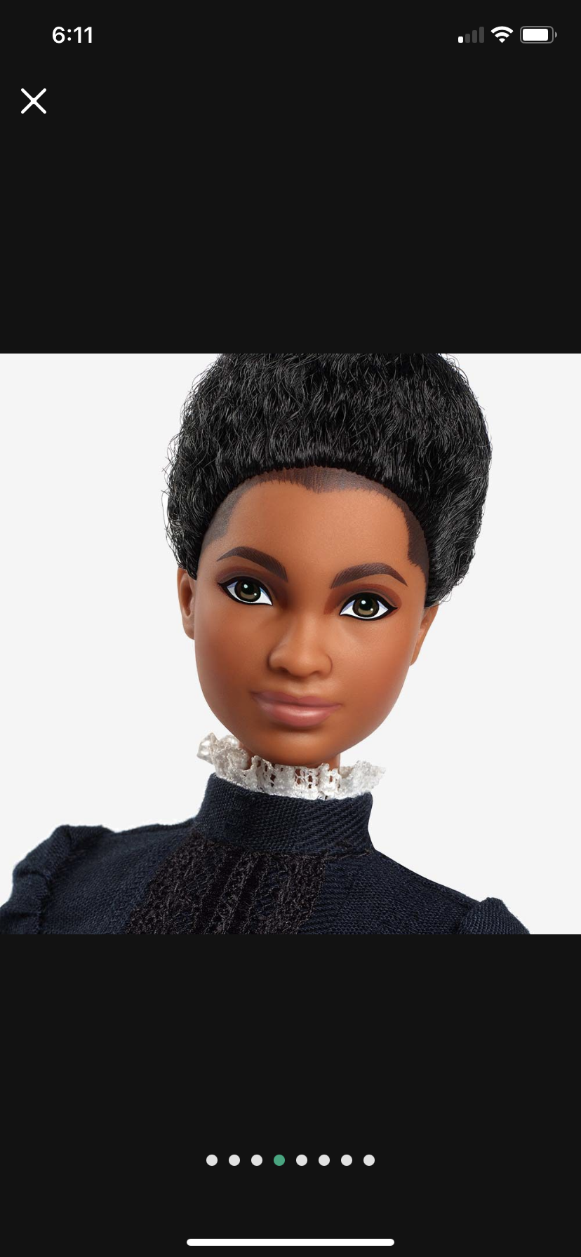 New!! Ida B. Wells Barbie Inspiring Women Doll -some Damage-