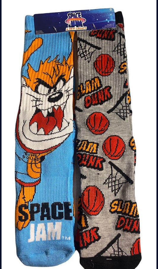 New!! Space jam a new legacy 2 pack socks