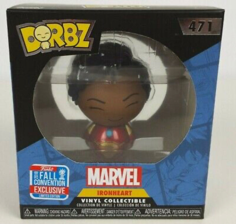 Funko Dorbz! Marvel Iron Heart #471 NYCC Exclusive 2018 New