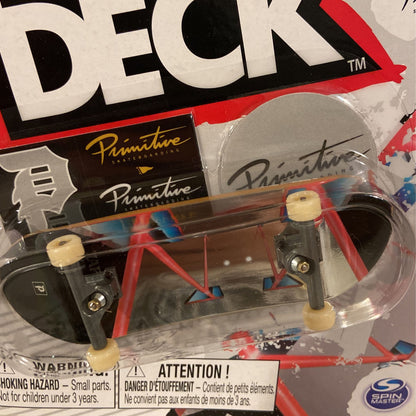 TechDeck Primitive Rare!! Comes With 1 FREE THRASHER SKATEBOARD STICKER