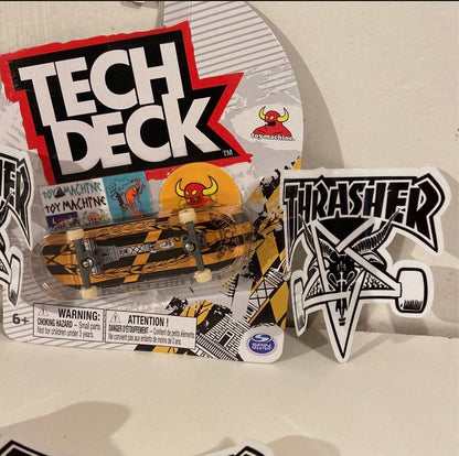 TechDeck Toy Machine Myles Willard Toy Machine!! COMES WITH 1 FREE THRASHER STICKER!!