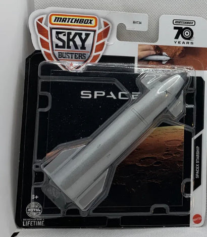 MatchBox Sky Busters Space 70 Years SpaceX StarShip