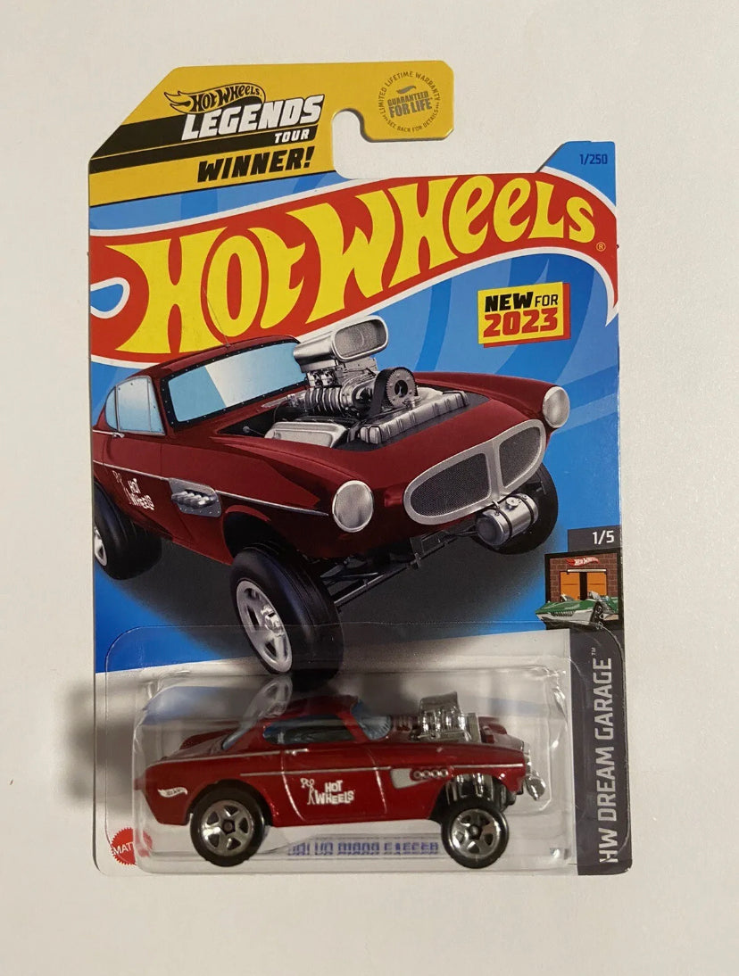 Hot Wheels Legends Tour Winner! New for 2023 Volvo P1800 Gasser