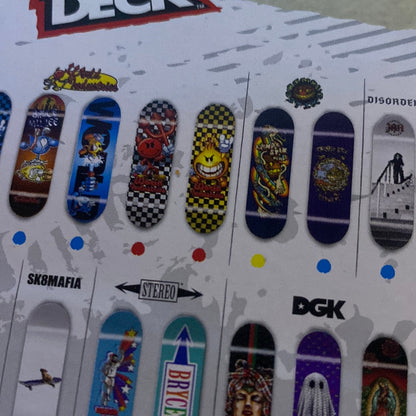 Tech Deck world  industries yellow flame ultra rare— fingerboard