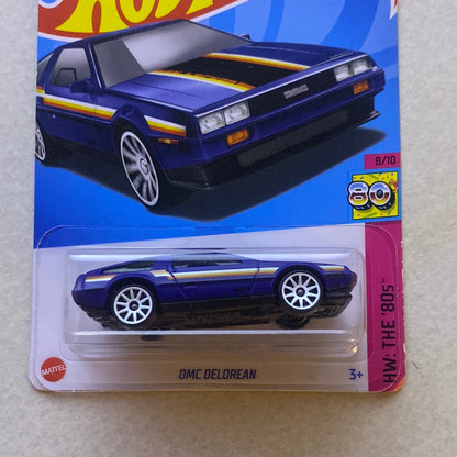 2021 Hot wheels DMC Delorean 8/10 HW the 80’s