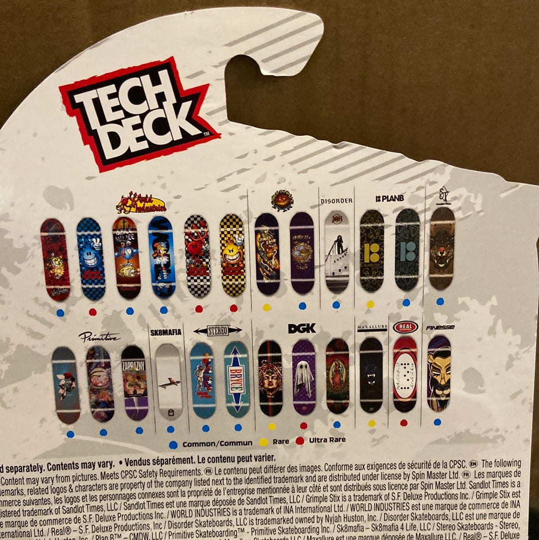 Tech Deck Grime Stix Rainbow Rare