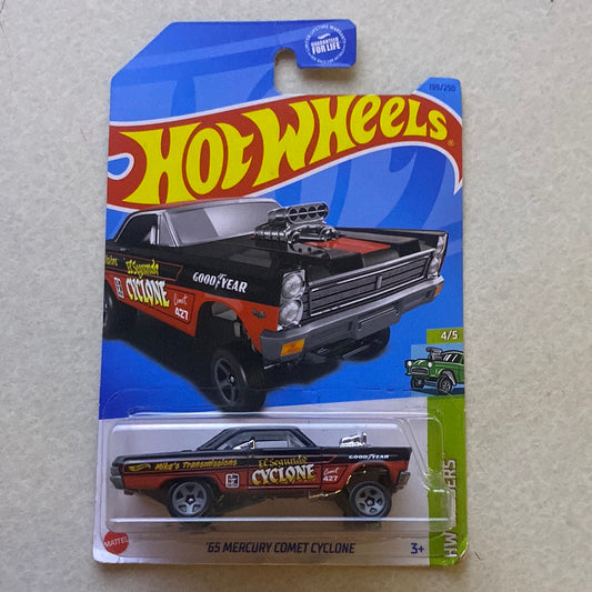 2021 Hot wheels 1965 Mercury Comet Cyclone 4/5 HW Gassers