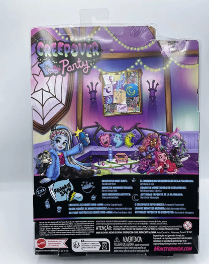 Monster High Creepover Party Frankie Stein Fashion Doll & Pet Watzie NEW SEALED