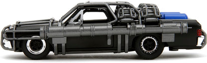 1967 Chevy El Camino with Cannons Matt Black Fast X (2023) Movie Series 1/32 Diecast Model Car by Jada 34733