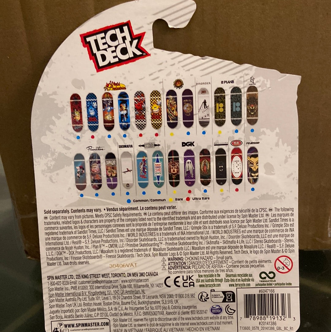 Tech Deck Grime Stix Rainbow Rare