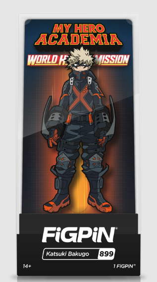 FigPin Katsuki Bakugo (899) My Hero Academia World Heroes Mission