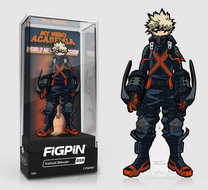 FigPin Katsuki Bakugo (899) My Hero Academia World Heroes Mission