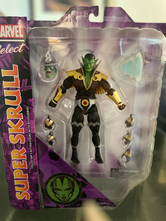 Super Skrull Marvel Select Action Figure Diamond New Sealed