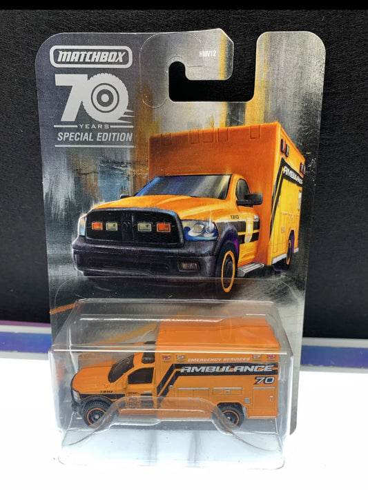Matchbox 70 Years Special Edition Ambulance 70