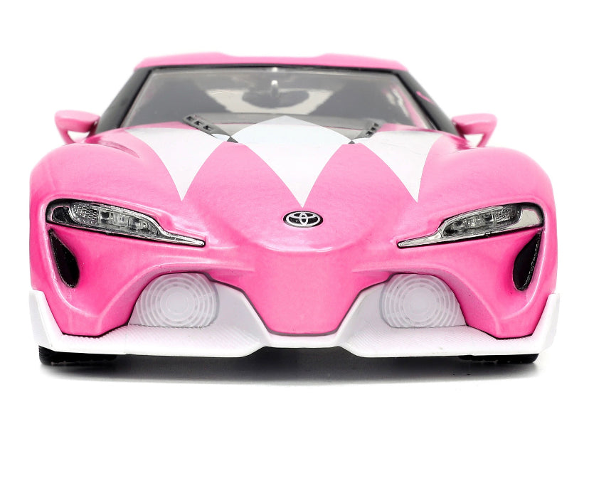 Power Rangers Pink Ranger & Toyota FT-1 Concept Figure