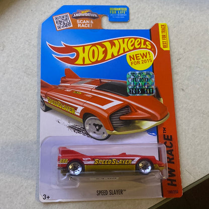 Hot Wheels Race Speed Slayer factory sealed 2015 set