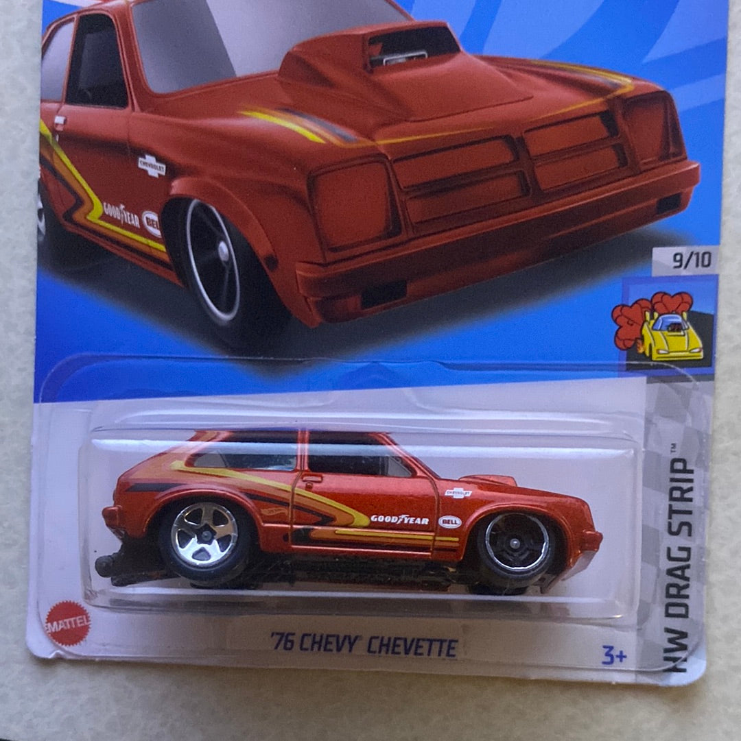 2021 Hot wheels 1976 chevy chevette 9/10 HW Drag Strip