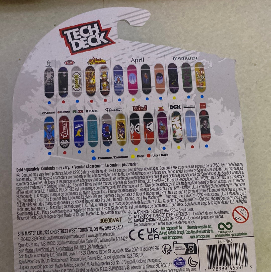 Tech Deck element 25th years —ultra rare