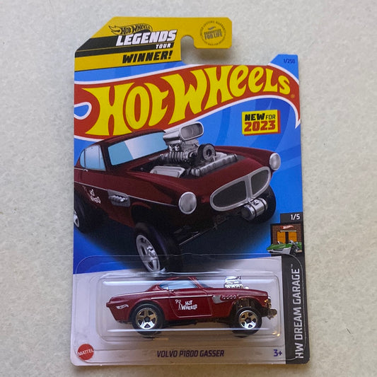 2021 Hot wheels Volvo P1800 Gasser  1/5 HW Dream Garage