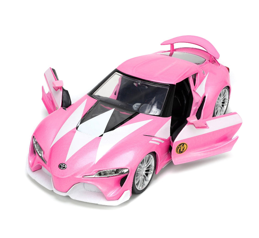 Power Rangers Pink Ranger & Toyota FT-1 Concept Figure