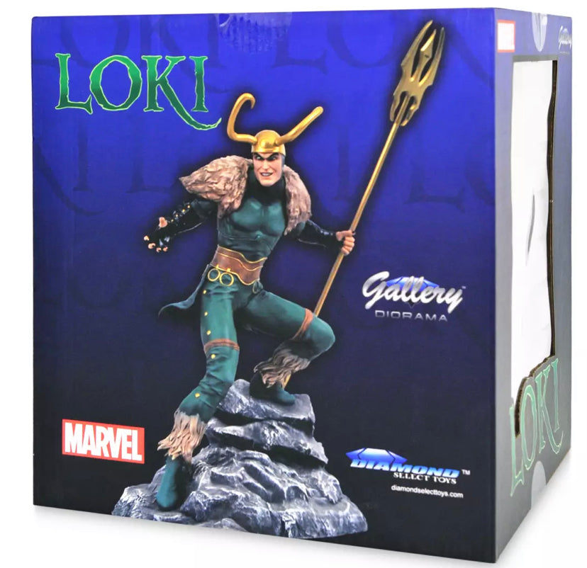 Marvel Gallery Diorama Loki Exclusive 10-Inch PVC DioramaThe Trickster God