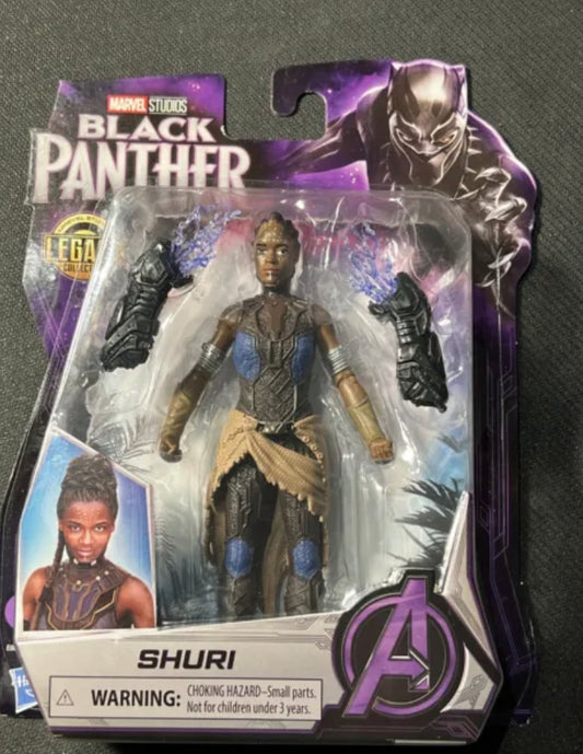 Marvel Studios 4.5 Inch Legacy Collection Black Panther Shuri New Arrival 2022