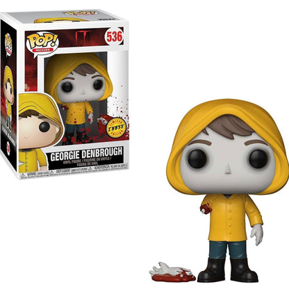 Funko Pop! Movies: Stephen King's It - Bloody Arm Georgie Denbrough CHASE Variant Limited Edition 536