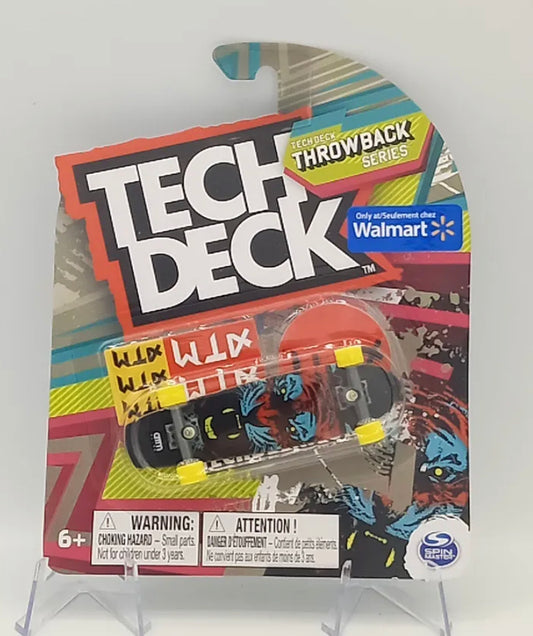 New 2023 Tech Deck ATM Throwback Walmart Exclusive Fingerboard Skateboard