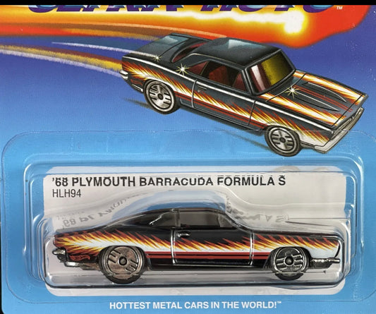 Hot Wheels 2023 HW Ultra Hots 2/8 Black '68 Plymouth Barracuda Formula S