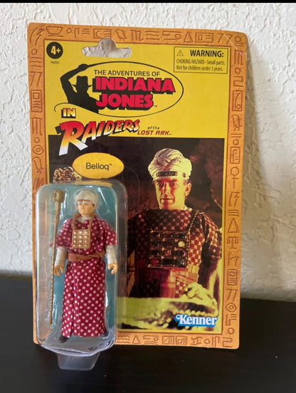 Hasbro 2023 Indiana Jones Raiders of the Lost Ark Retro Belloq 3.75" Figure NEW