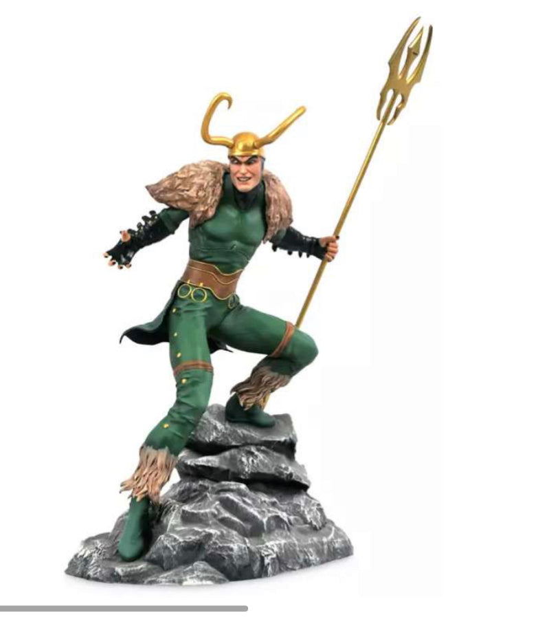 Marvel Gallery Diorama Loki Exclusive 10-Inch PVC DioramaThe Trickster God