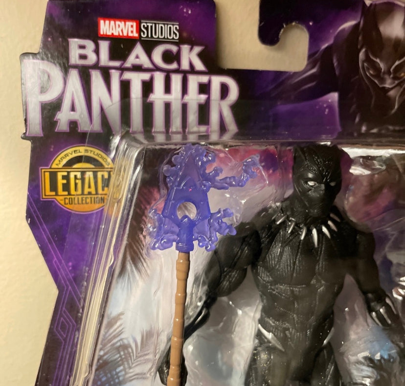 ￼ Marvel black panther 6-inch Action  Figure  marvel, studios legacy collection