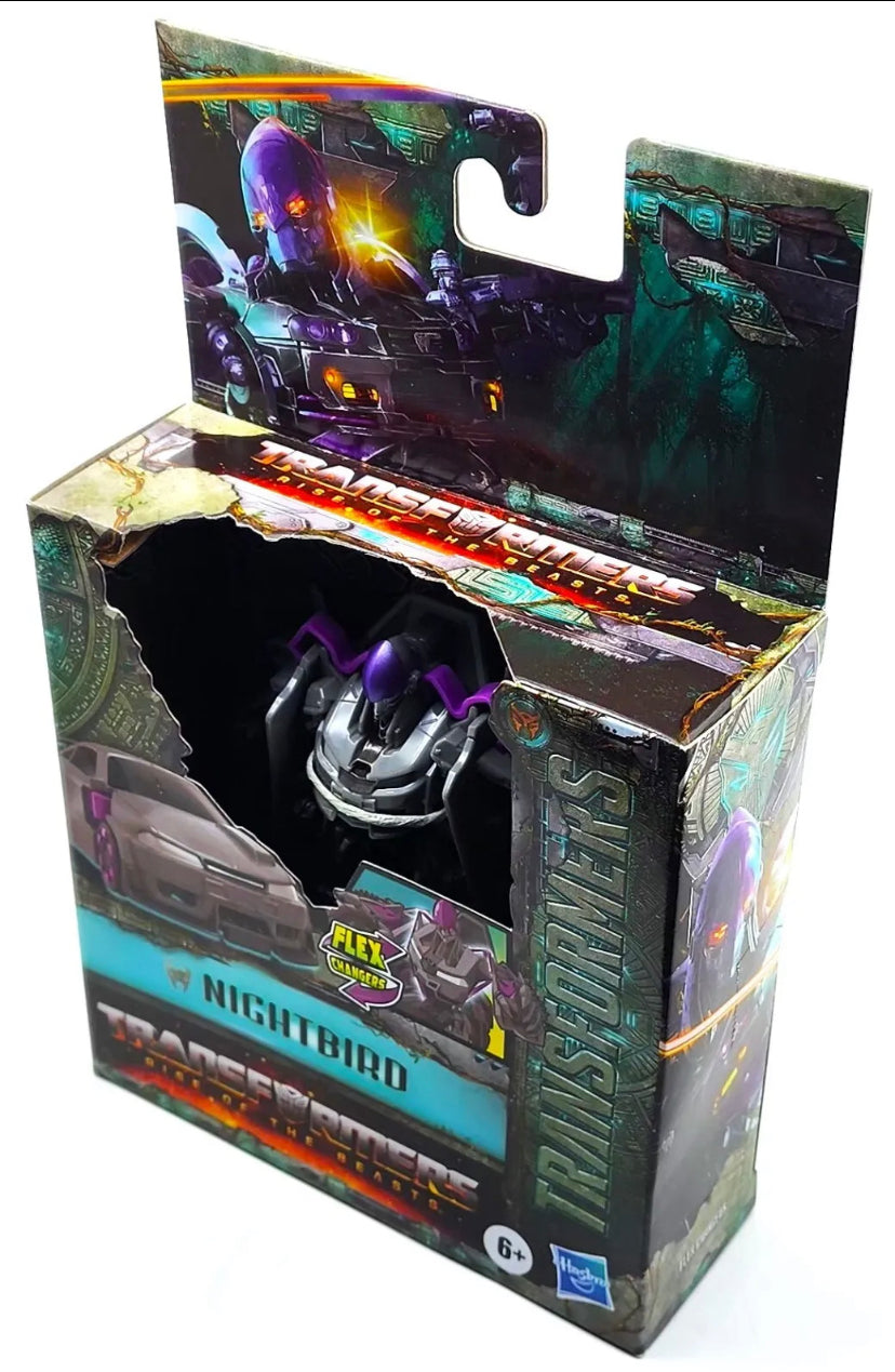 NightBird Transformers Rise of the Beasts Flex Changers