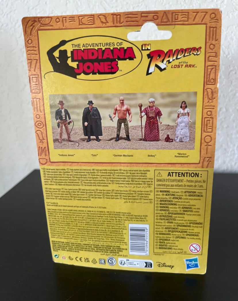 Hasbro 2023 Indiana Jones Raiders of the Lost Ark Retro Belloq 3.75" Figure NEW