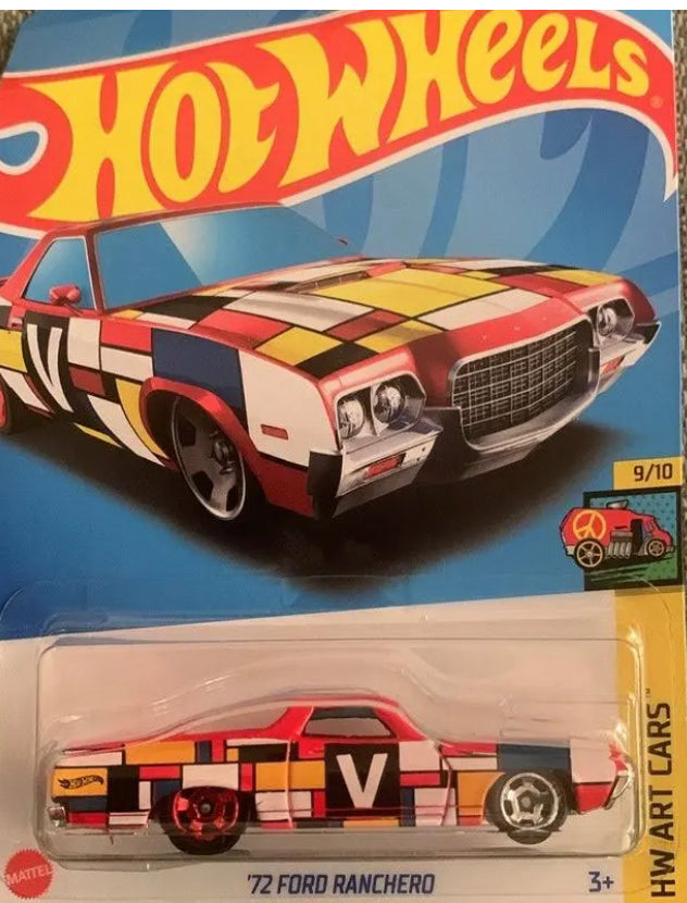 Hot Wheel ‘72 ford ranchero HW art cars