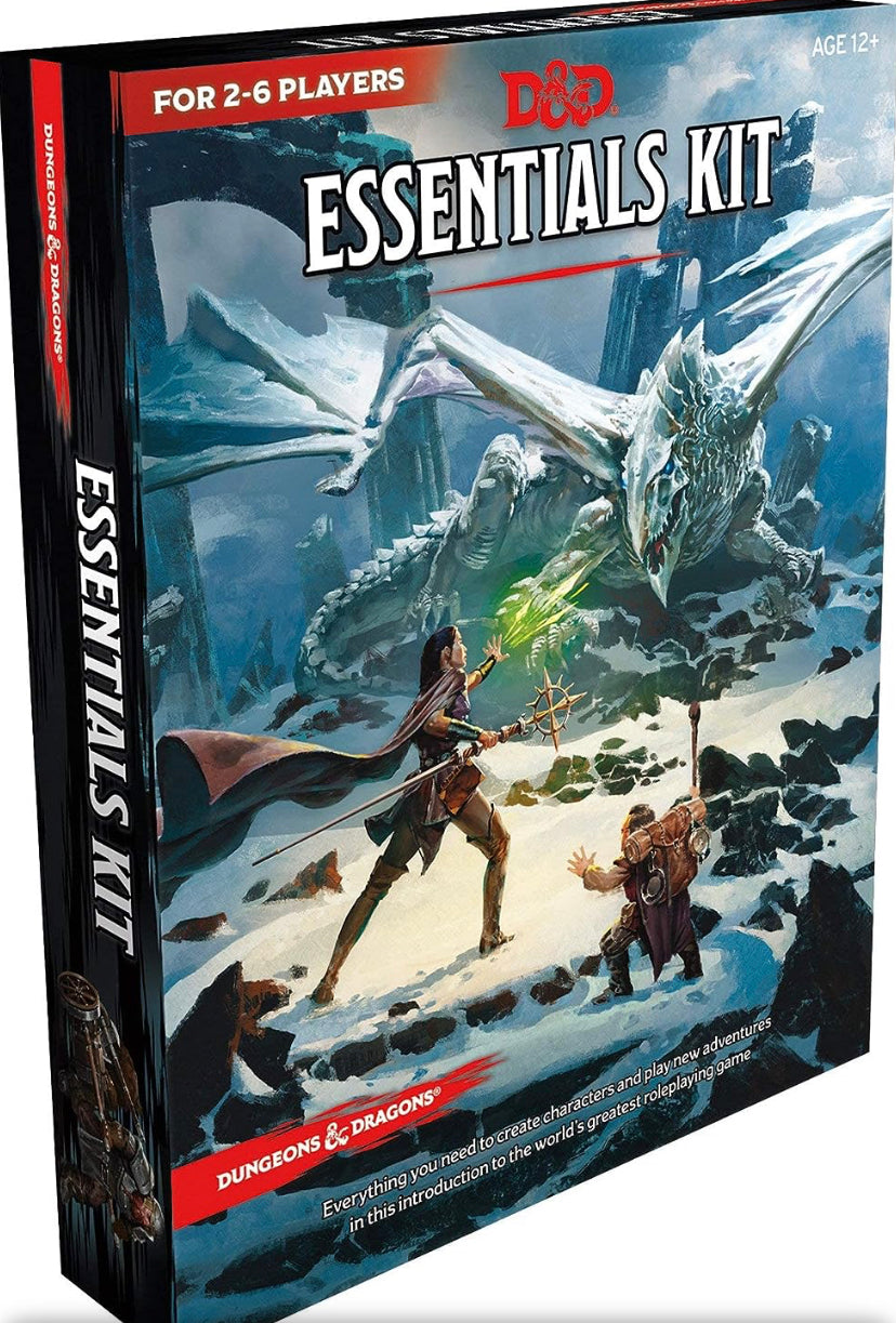 D&D Essentials Kit (Dungeons & Dragons Intro Adventure Set) Age Range:12 Years