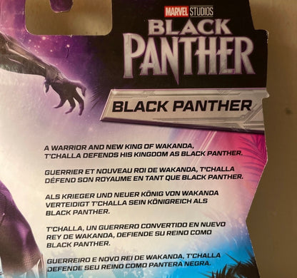 ￼ Marvel black panther 6-inch Action  Figure  marvel, studios legacy collection