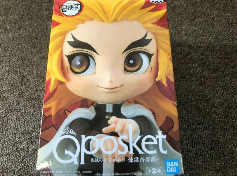 Qposket Kimetsu no Yaiba Demon Slayer Rengoku Kyojyuro Normal Color Figure Doll