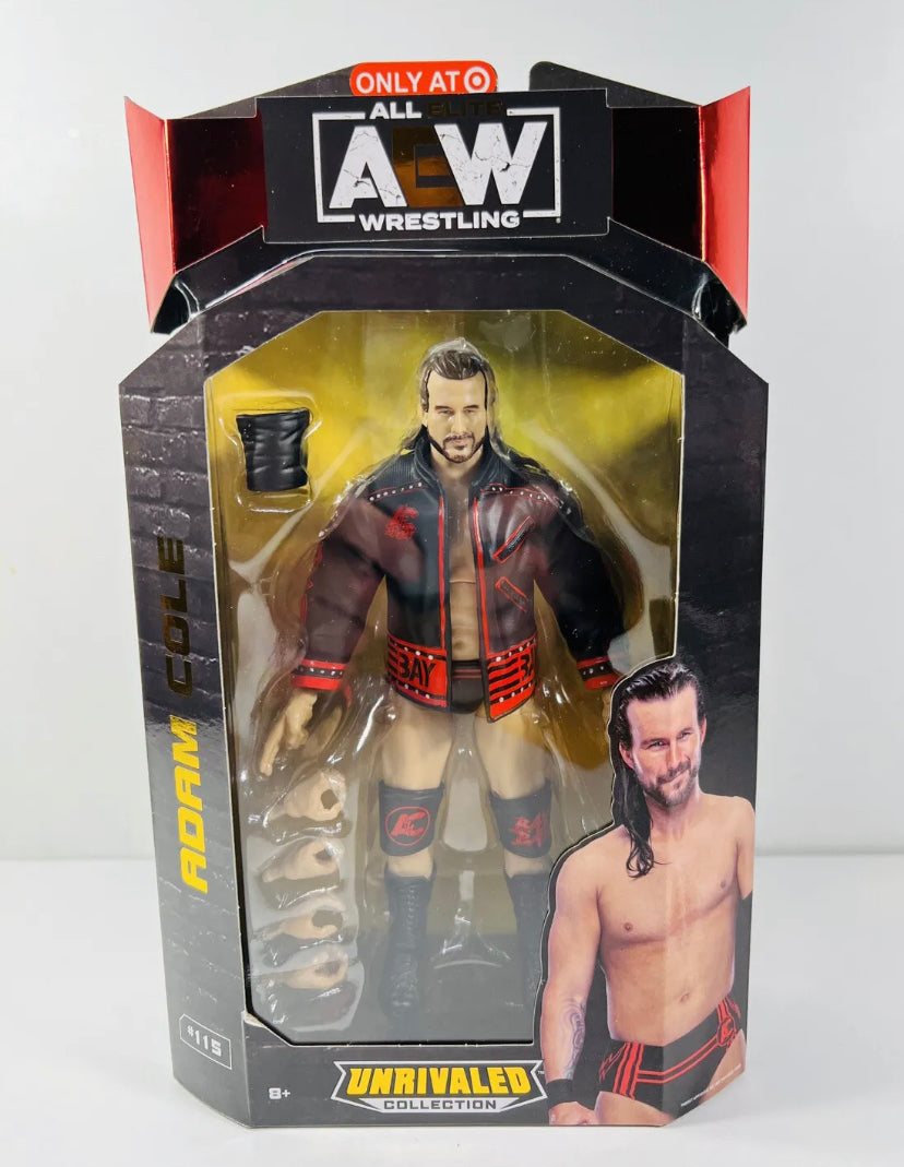 Adam Cole AEW Unrivaled #115 Target Exclusive IN HAND! All Elite Action Figure WWE